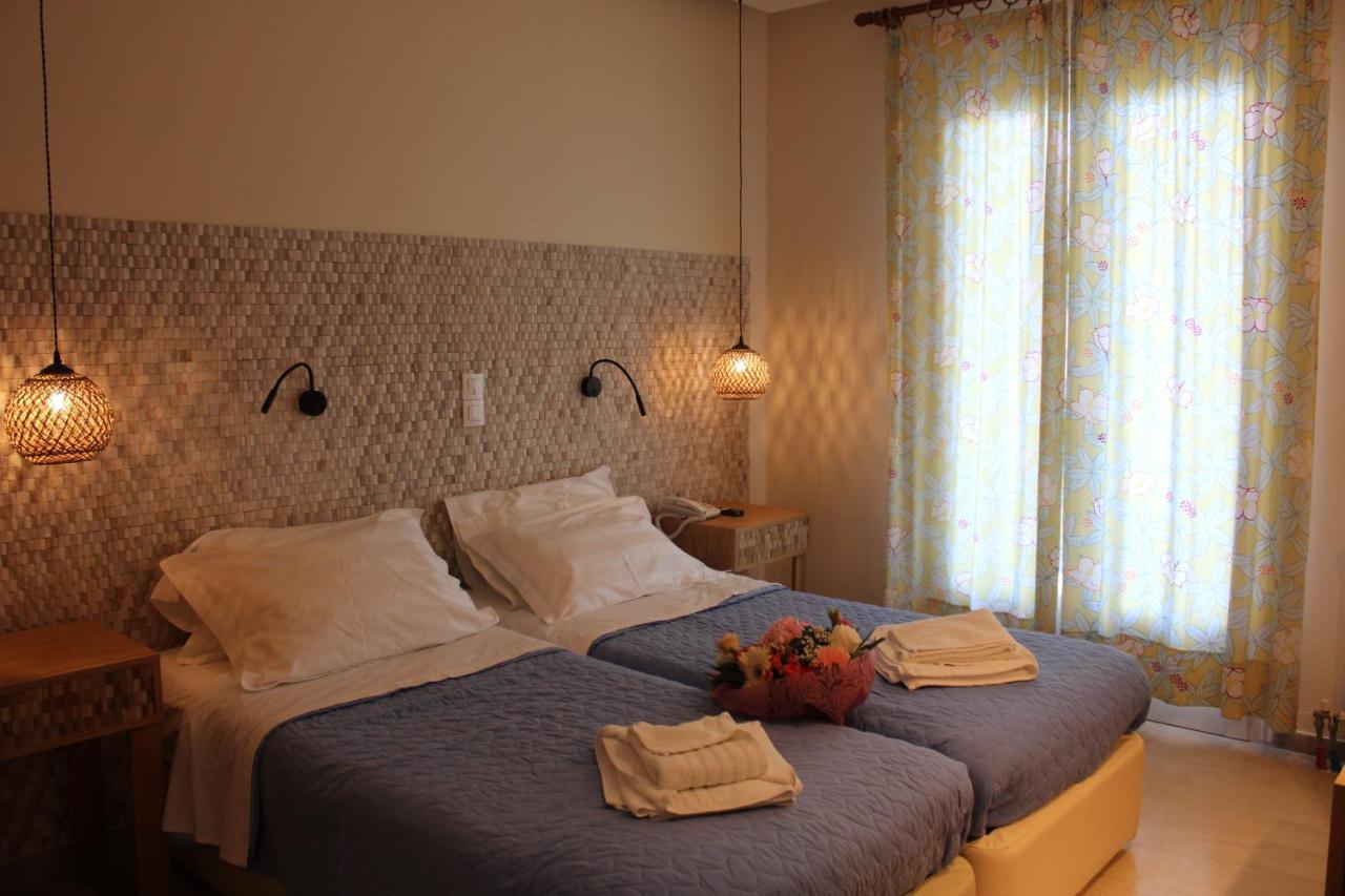 Zweibettzimmer mit Bergblick