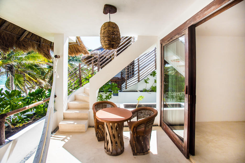 Zimmer mit Dachterrasse am Strand