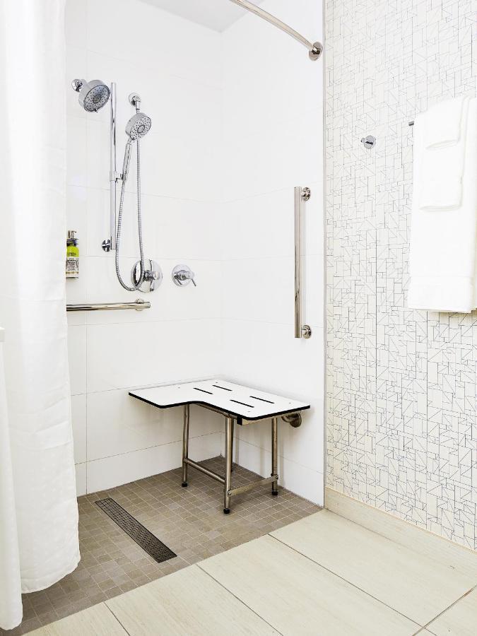 Double Room Two Double Beds Hearing Accessible Roll Shower