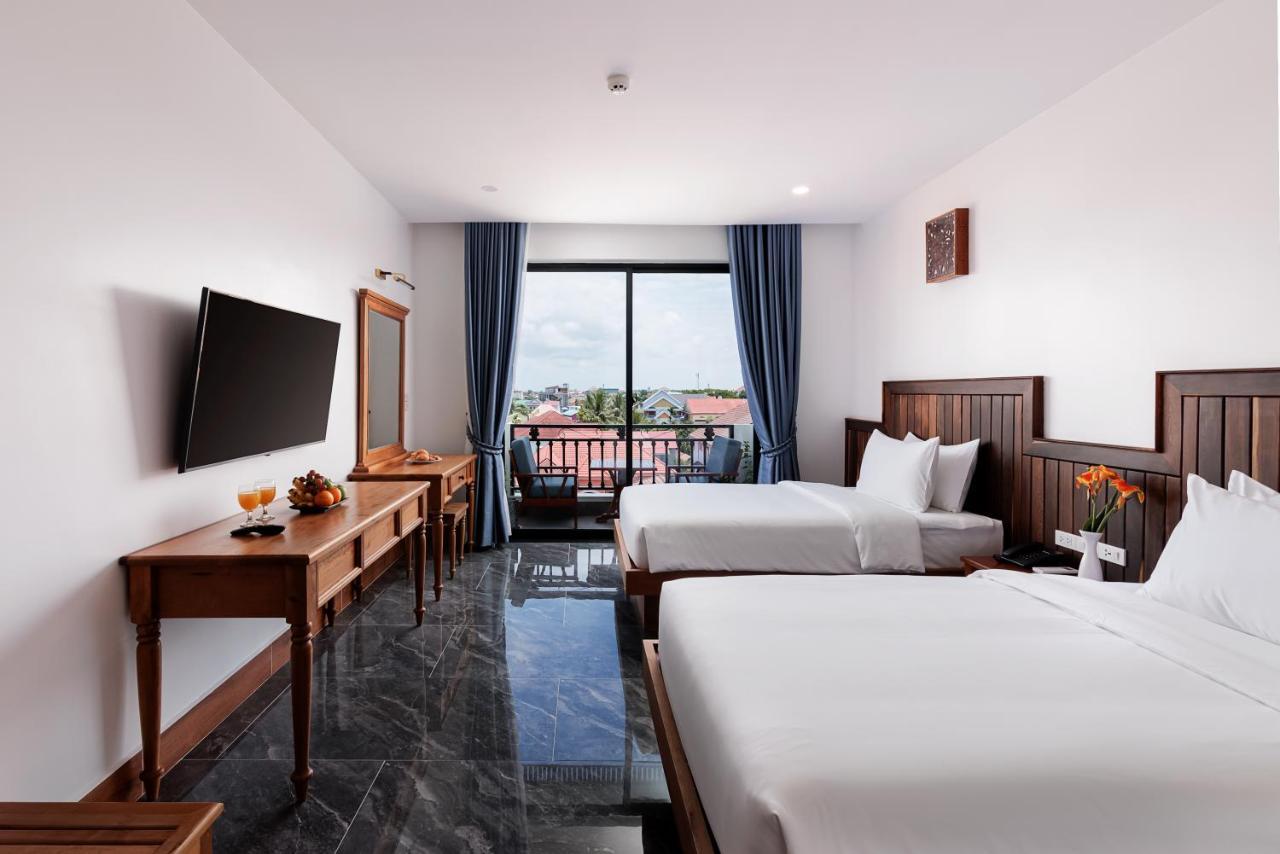Deluxe Zweibettzimmer mit Balkon