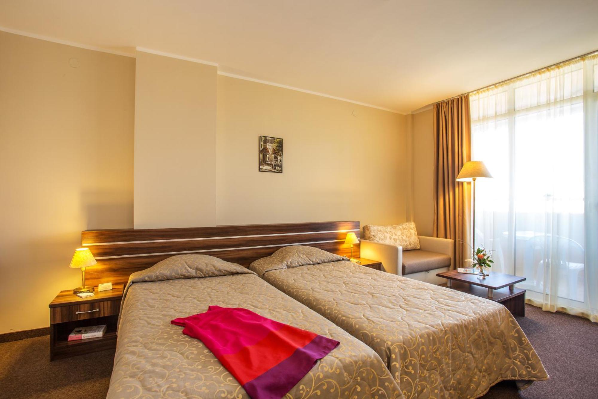 Zweibettzimmer mit kostenfreiem Zugang zum Aquapark