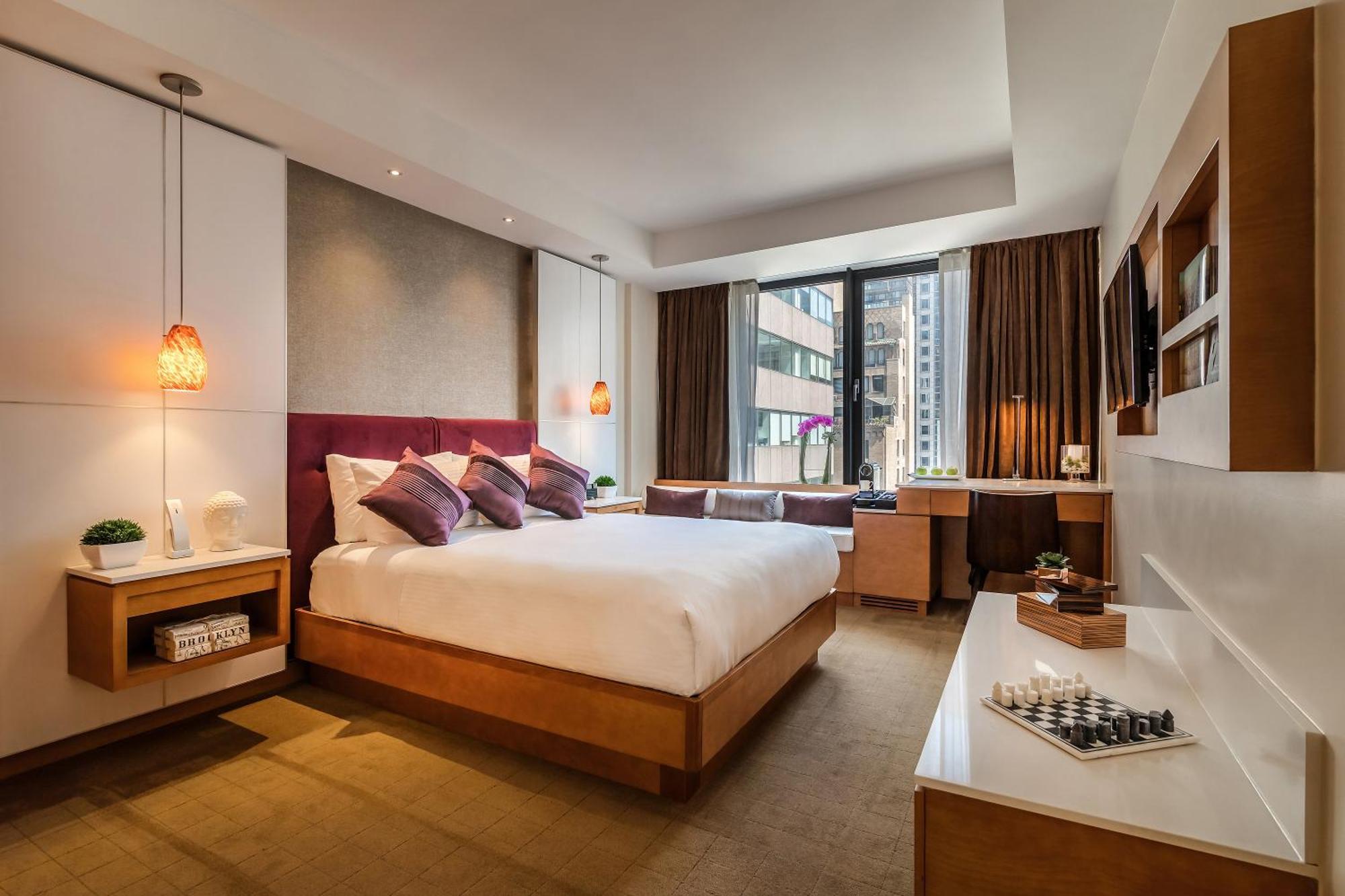 Chambre Lit King-Size - Accessible aux Personnes à Mobilité Réduite