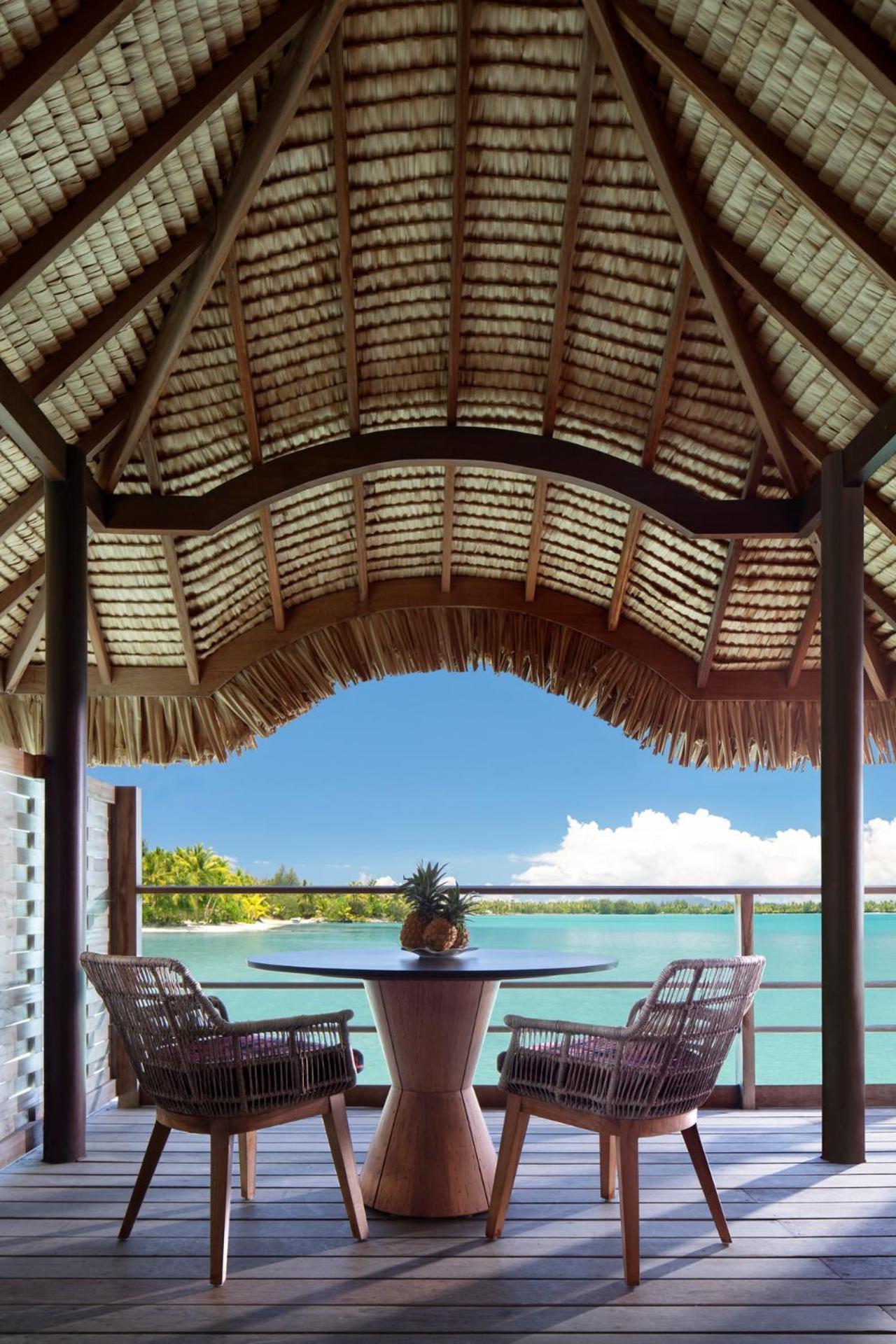 One Bedroom Beach View Over Water Bungalow Suite King Bed
