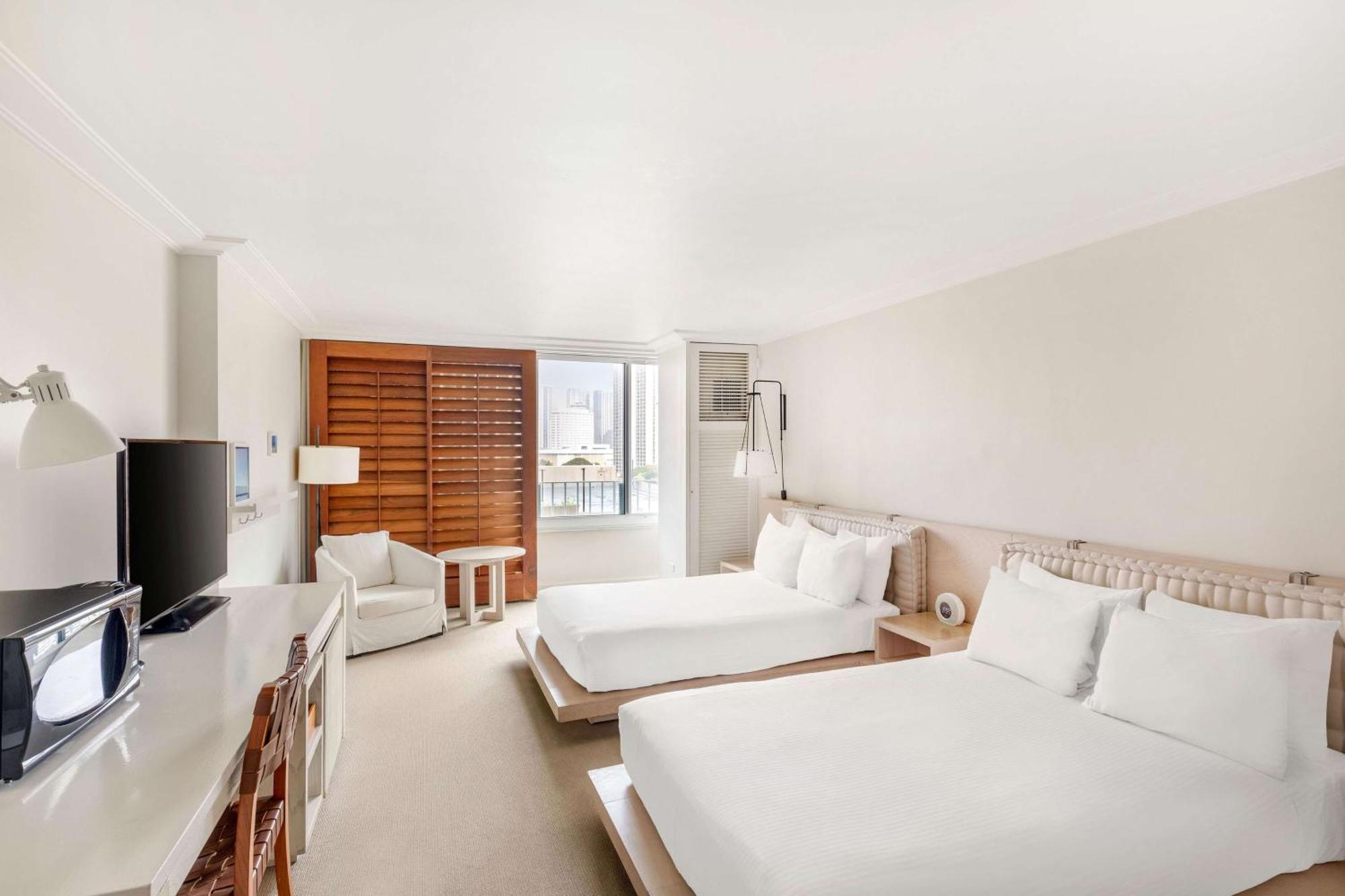 Premier Twin Room Two Twin Beds City View