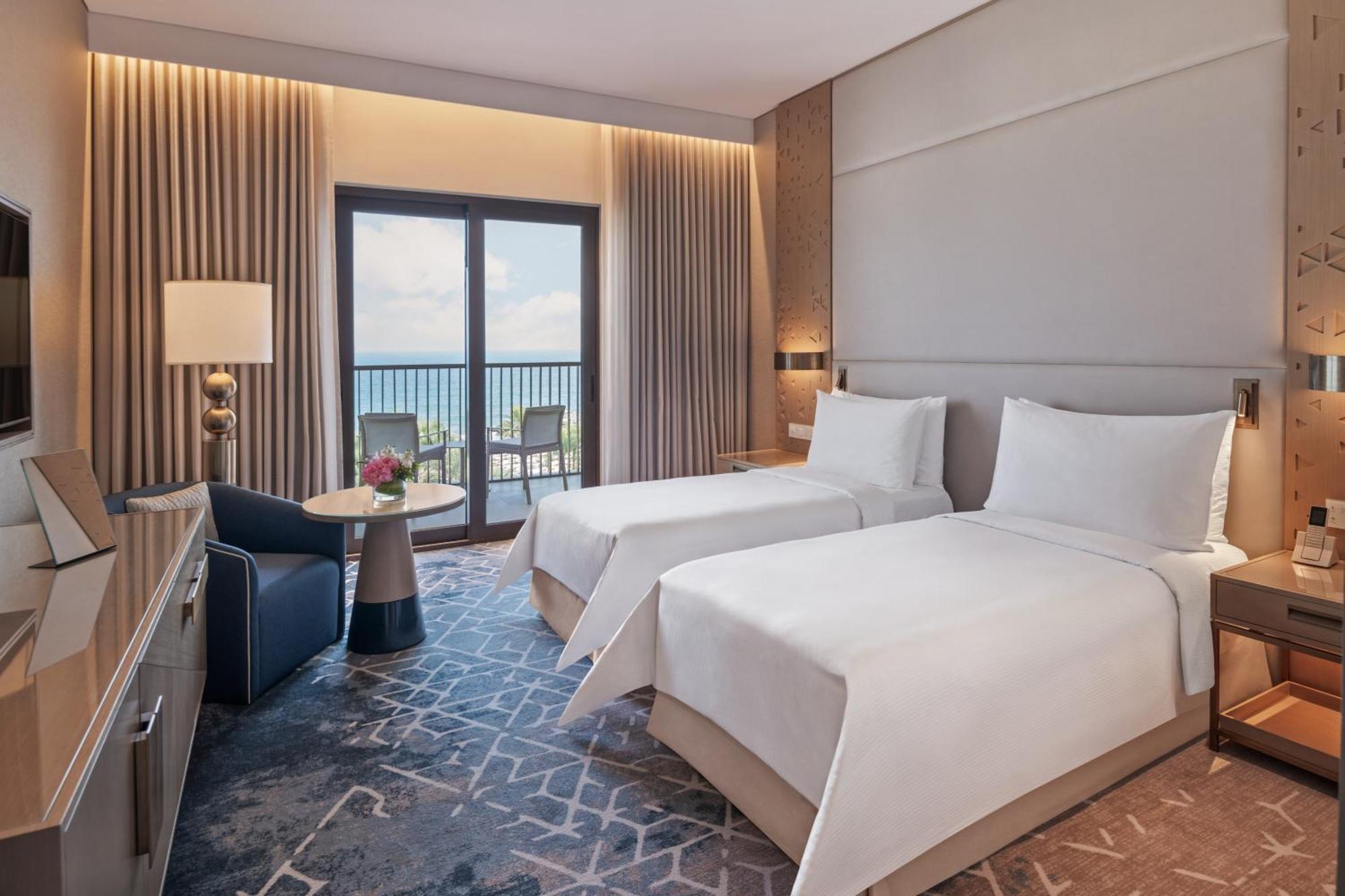 Deluxe Zweibettzimmer mit Meerblick