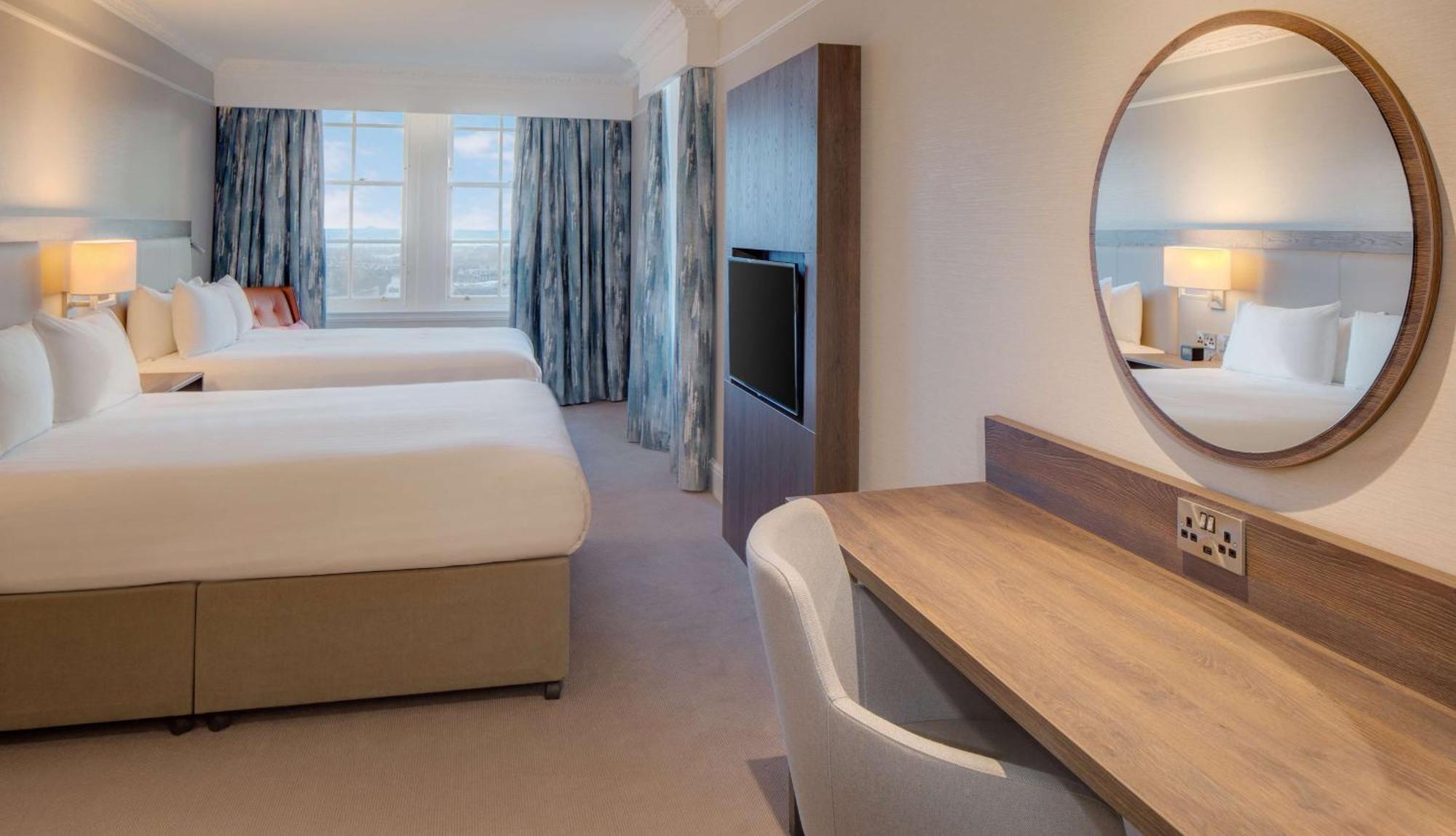Double Room Two Double Beds Mobility Accessible