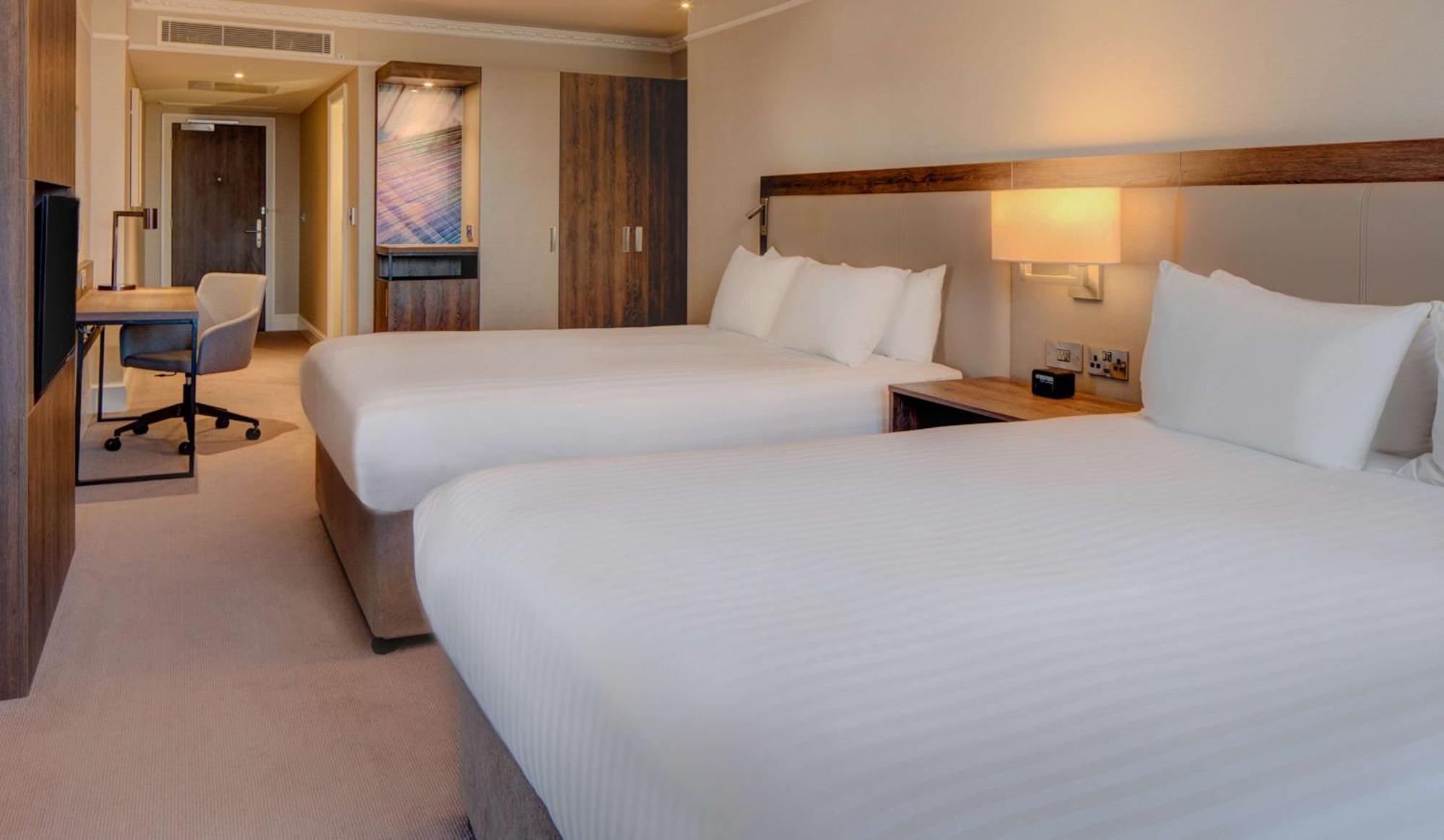 Double Room Two Double Beds Mobility Accessible