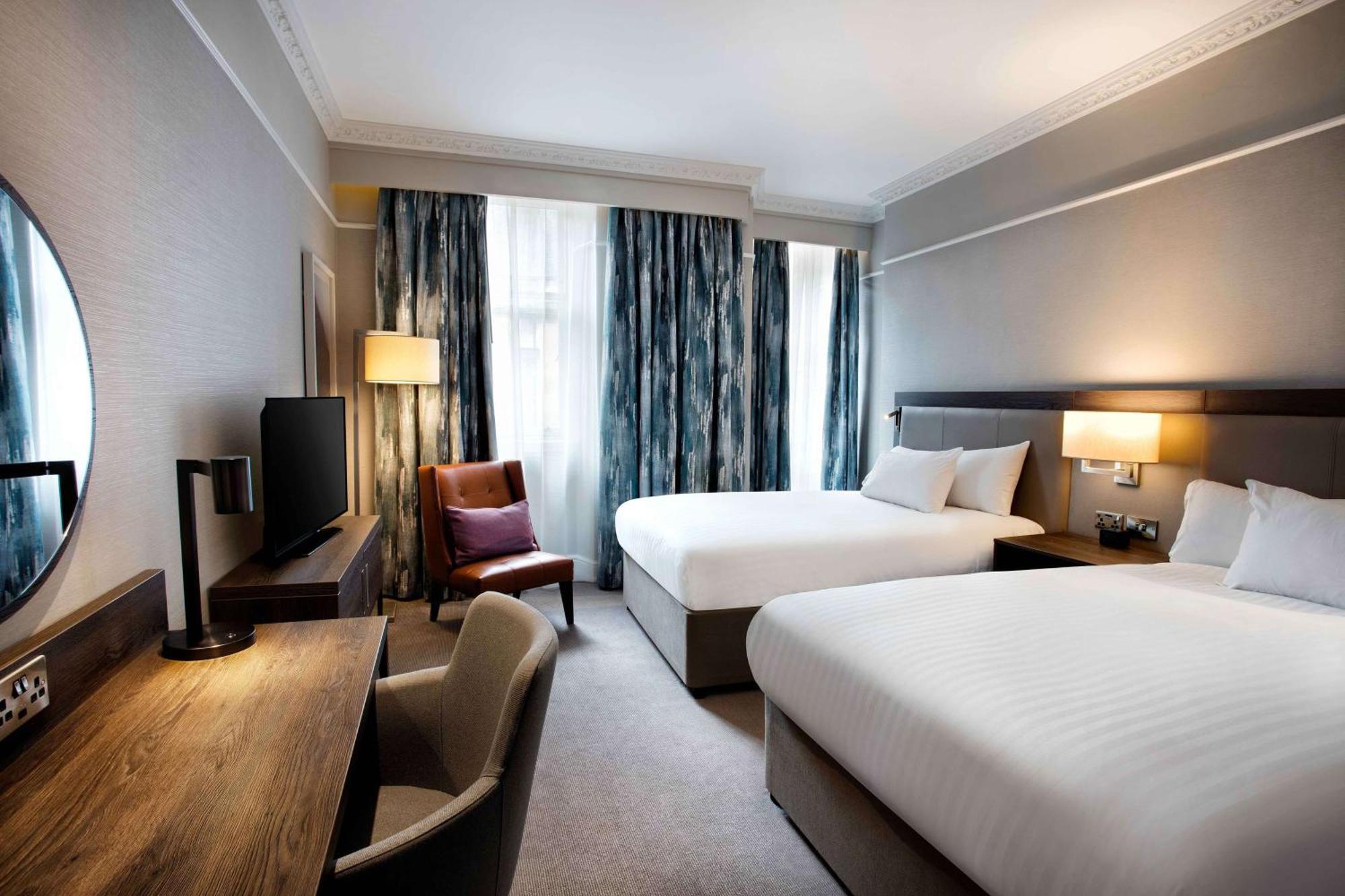 Double Room Two Double Beds Mobility Accessible