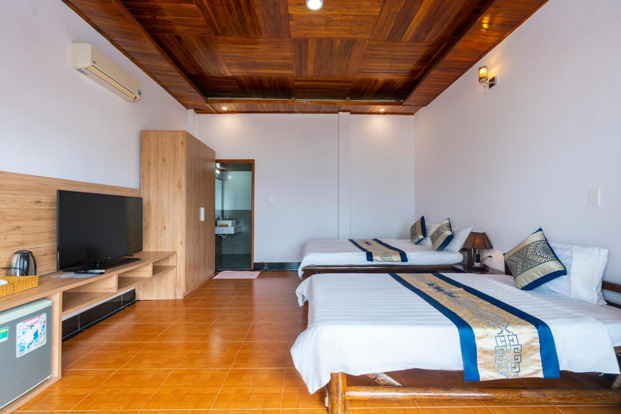 Bungalow mit 3 Betten und Meerblick
