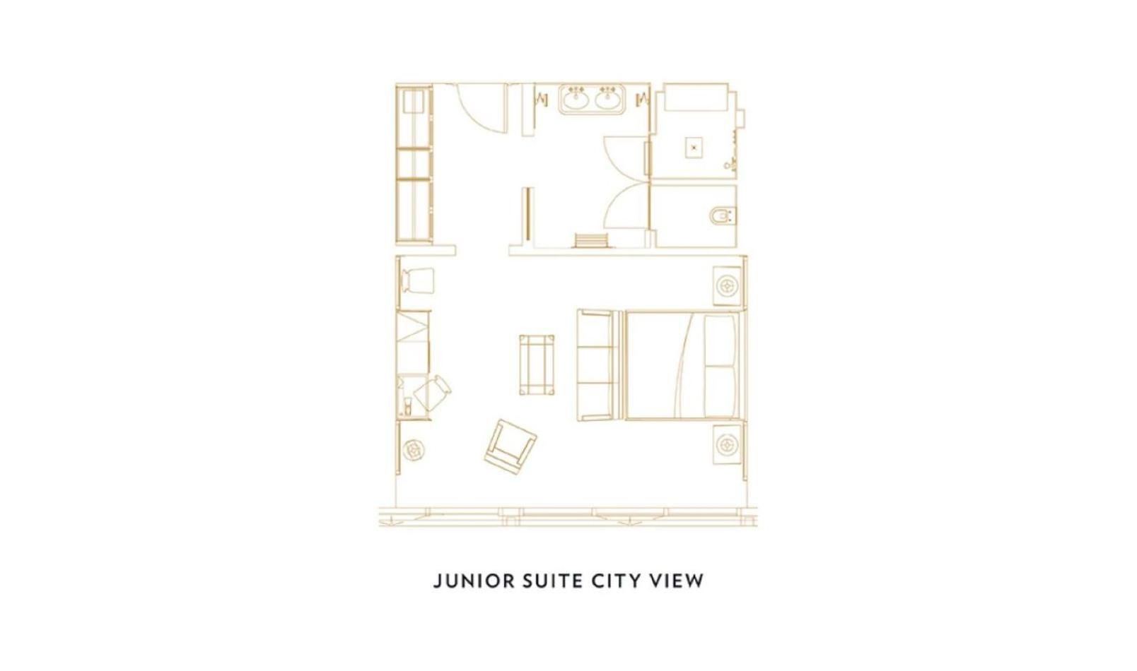 Suíte Júnior com Vista da Cidade
