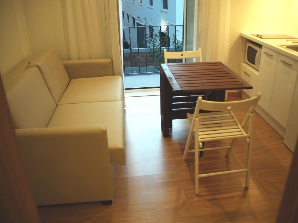 One-Bedroom Apartment Balcony