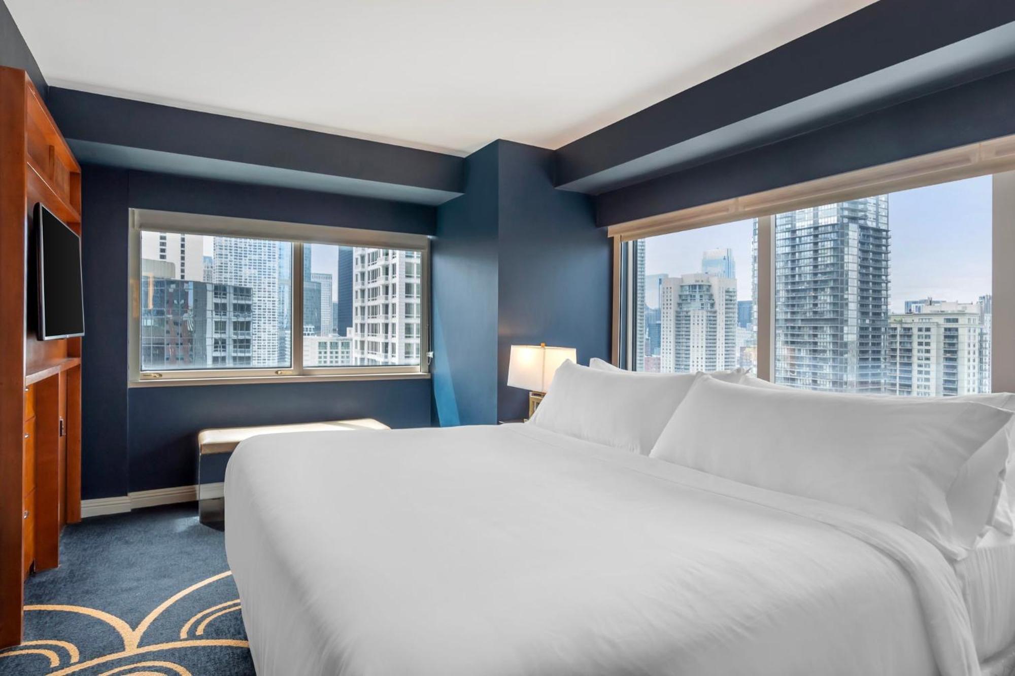 Ecksuite mit 1 Kingsize-Bett