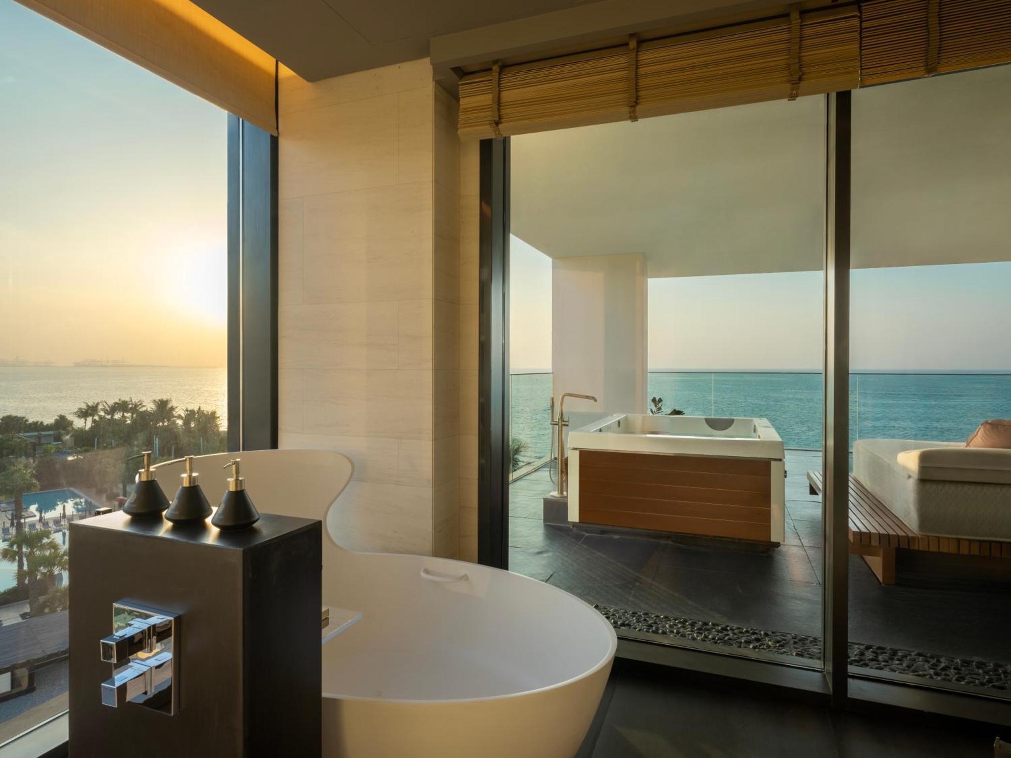Three-Bedroom Presidential Suite - Dedicated butler, breakfast at Alizee or in-room dining, daily sunset Aperitivo served in the suite, and a round-trip airport transfer with Complimentary Rainforest Experience once per stay