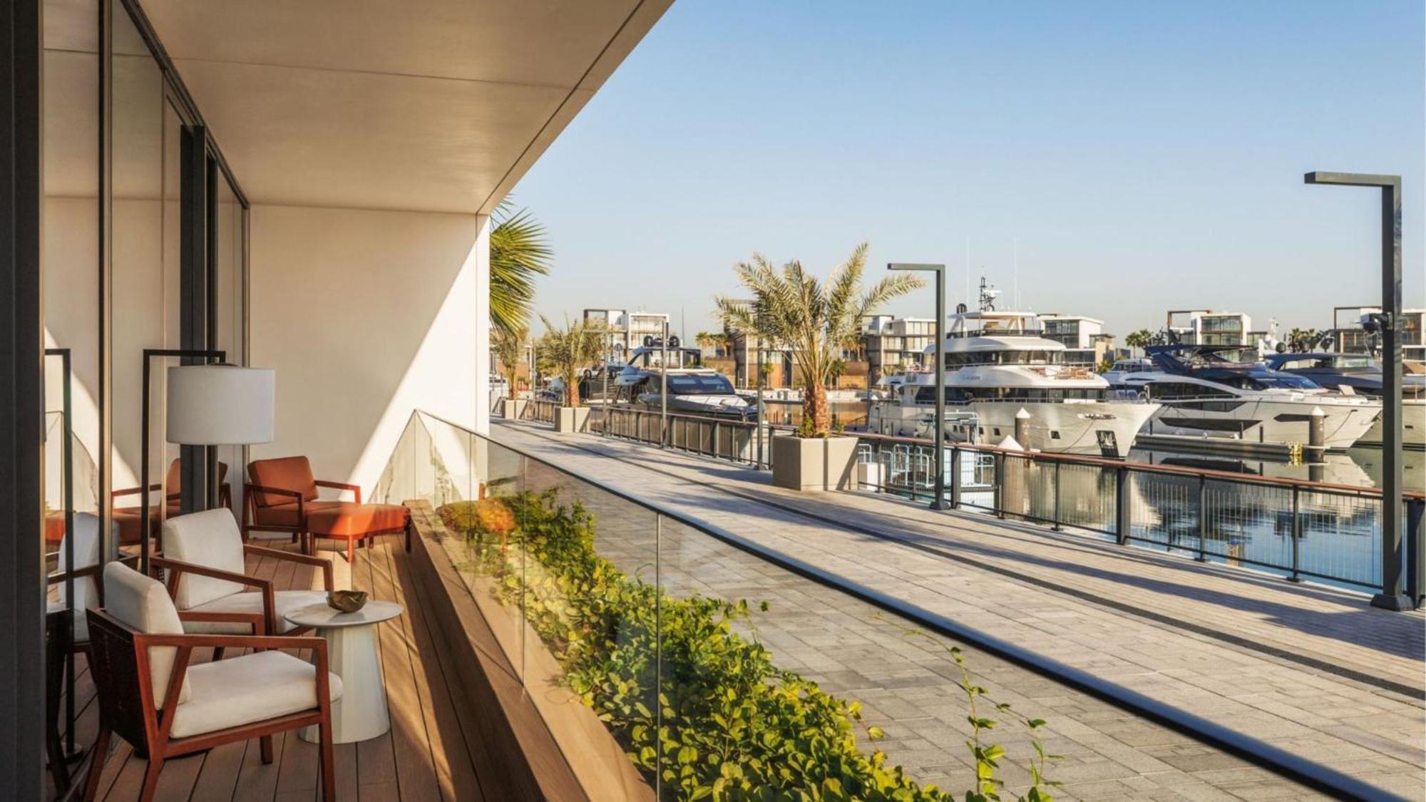 Promenade Deluxe Suite Marina View includes Butler Service Iliana Pool Club Access
