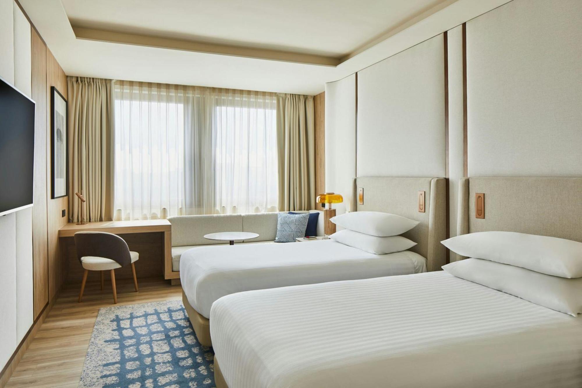 Superior Twin Room Two Twin Beds City View