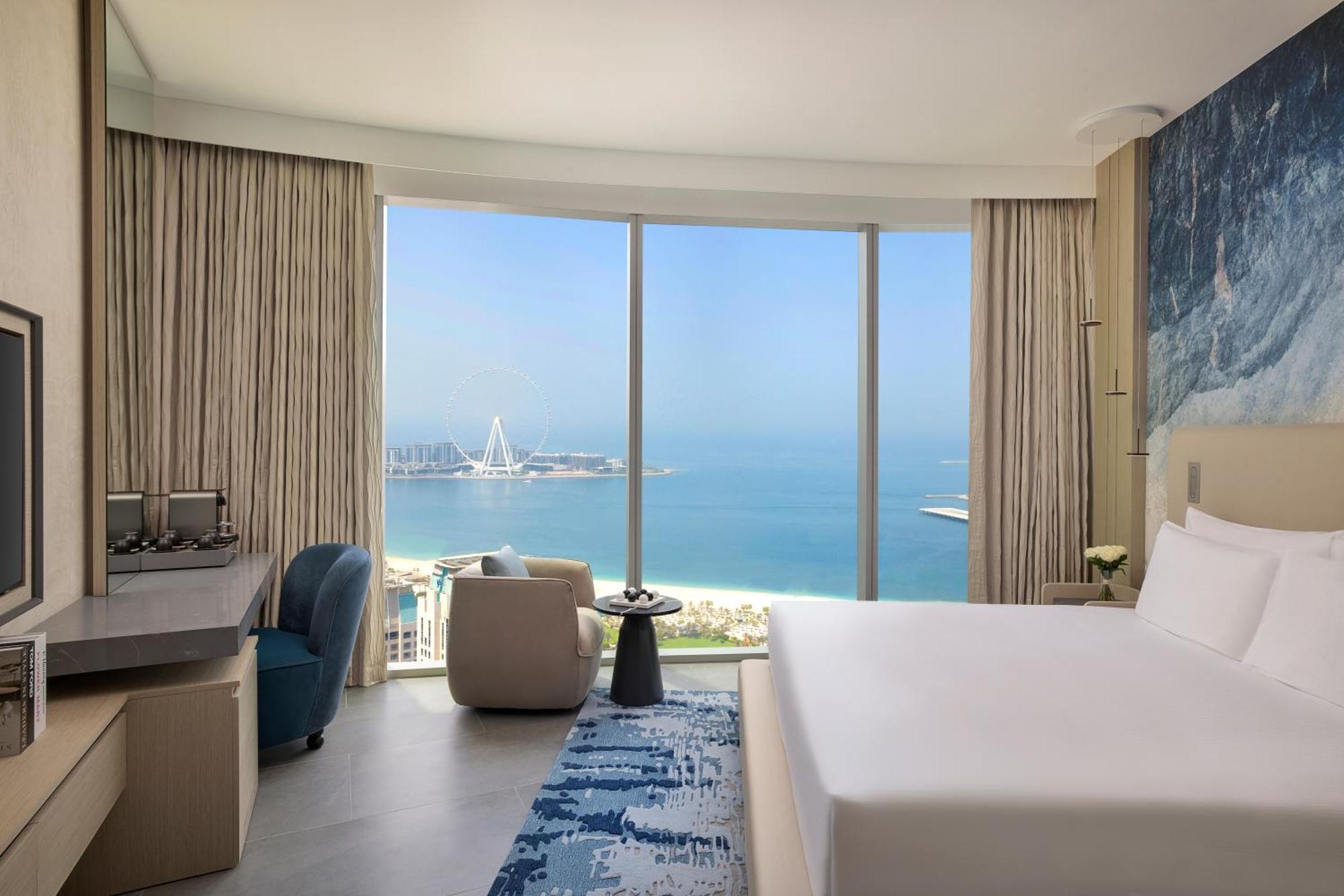 Premium King Zimmer mit Lounge-Zugang und Meerblick – obere Etage
