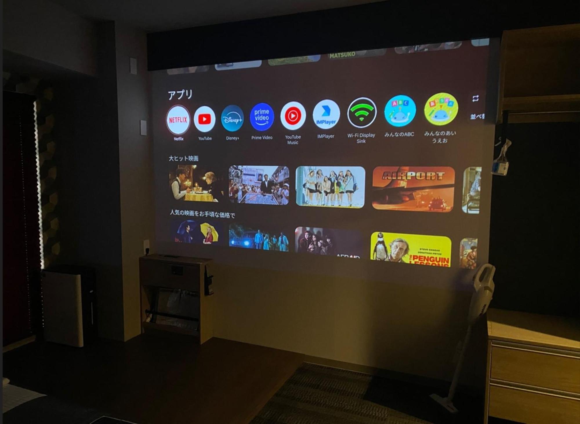 Superior Family Room Projector Washing Machine