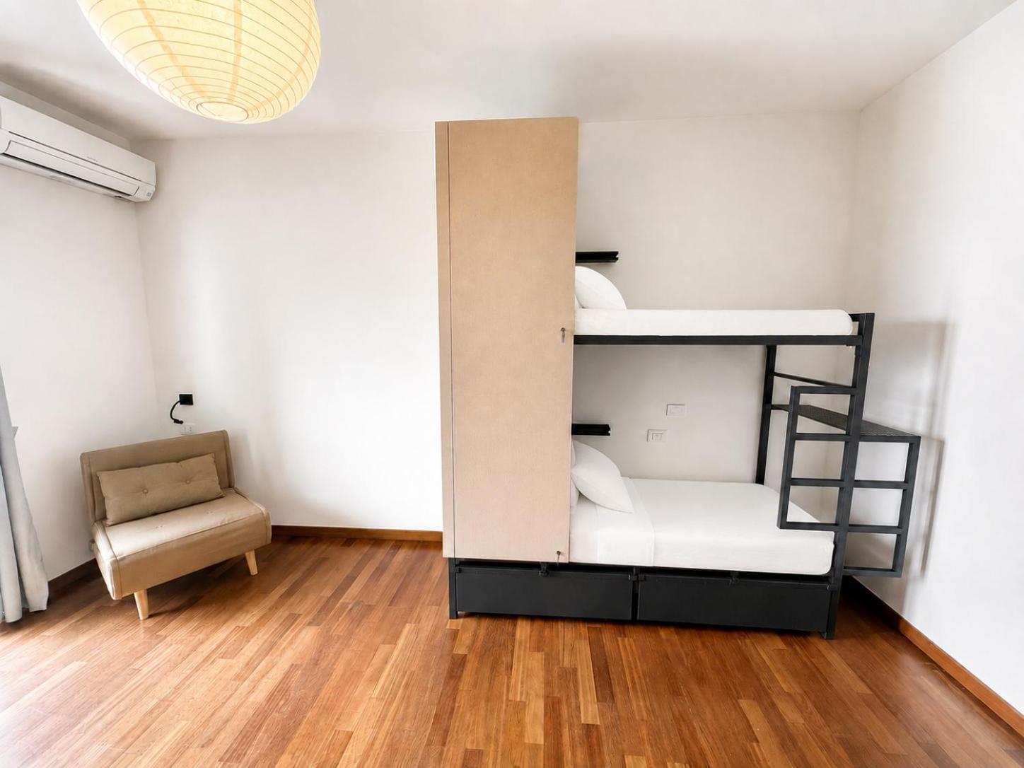 Single Bed Male Dormitory Room