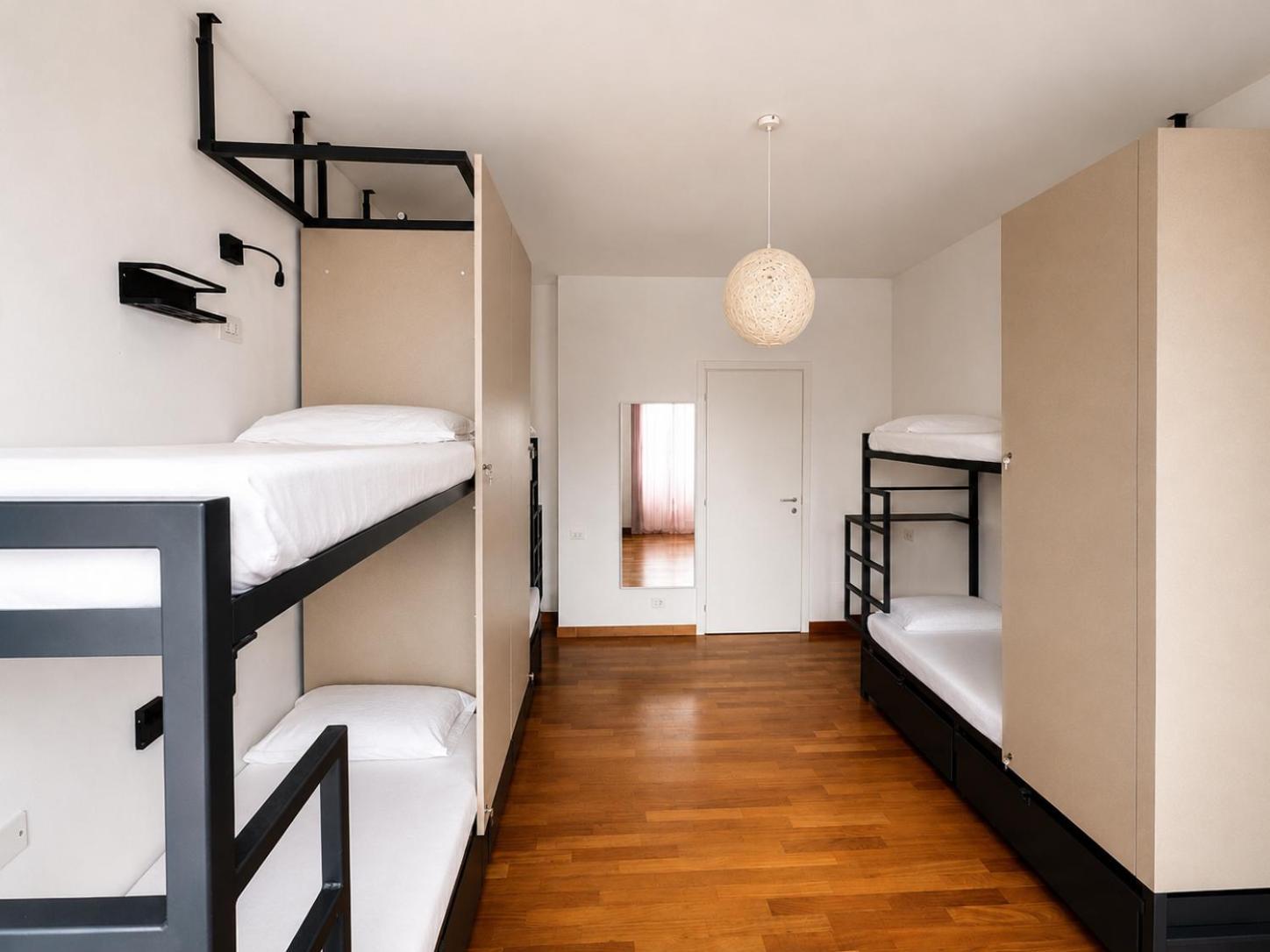 Single Bed Female Dormitory Room
