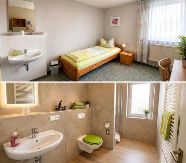 Single Room Private Bathroom
