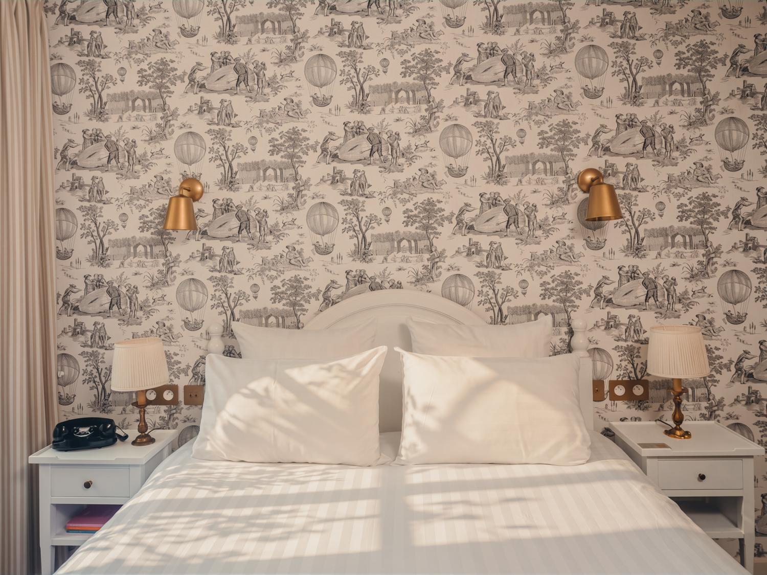 Quarto Duplo com Vista do Jardim