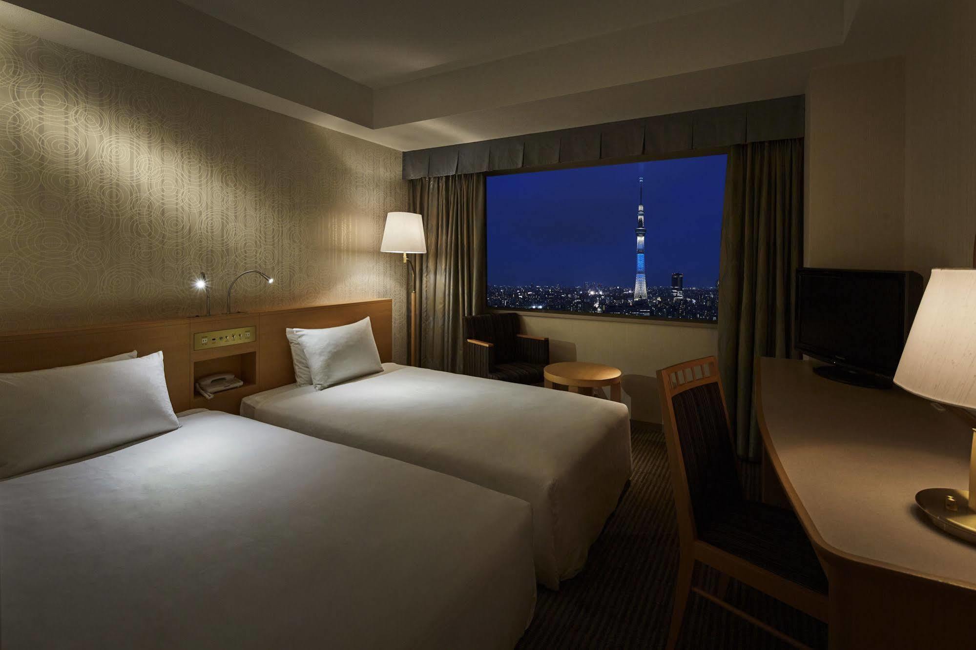 Doppelzimmer mit Blick auf den Tokyo Sky Tree - Nichtraucher
