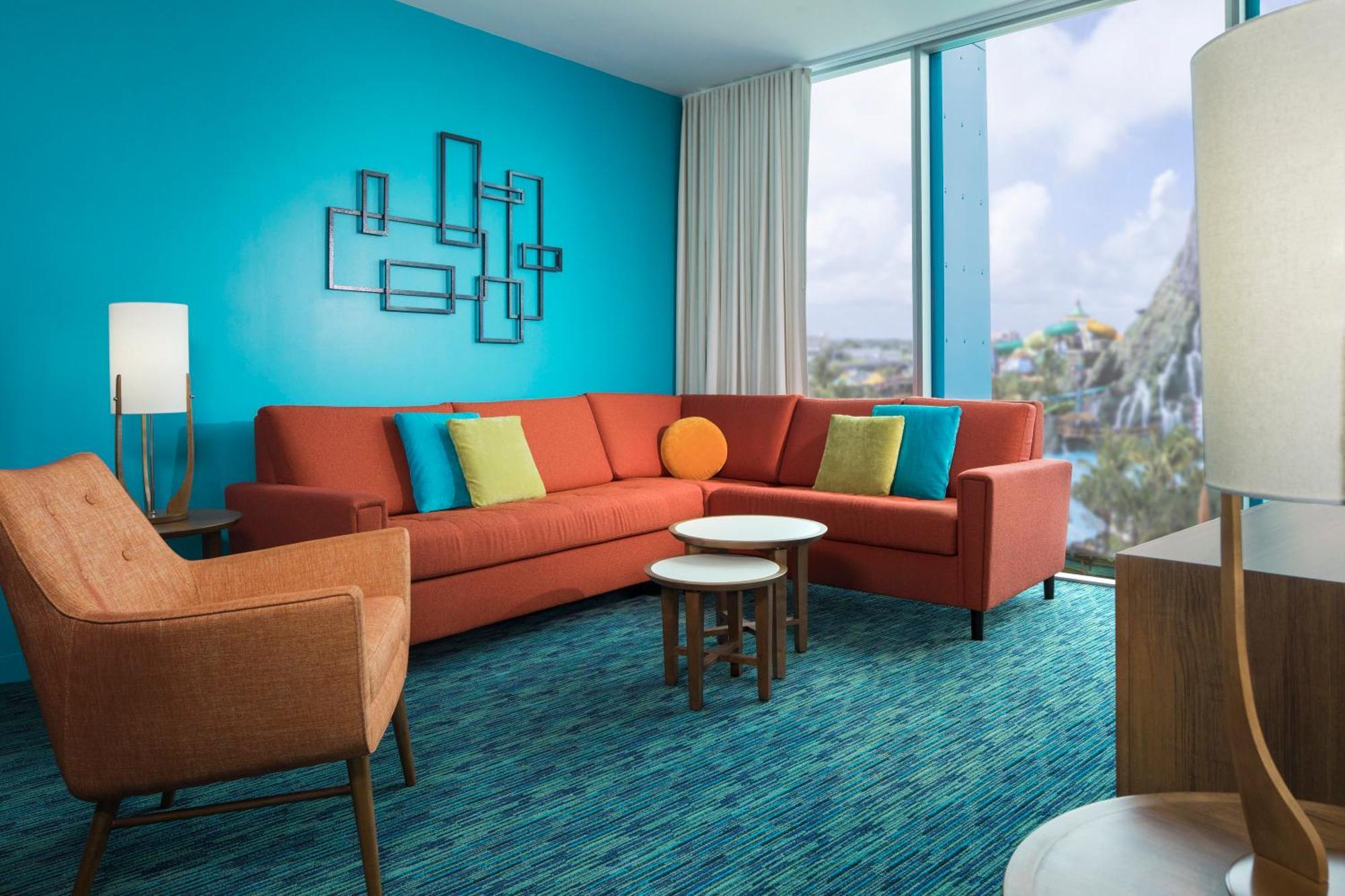 Suite 2 Chambres - Vue sur Parc Aquatique (Entrée Anticipée au Parc Incluse)