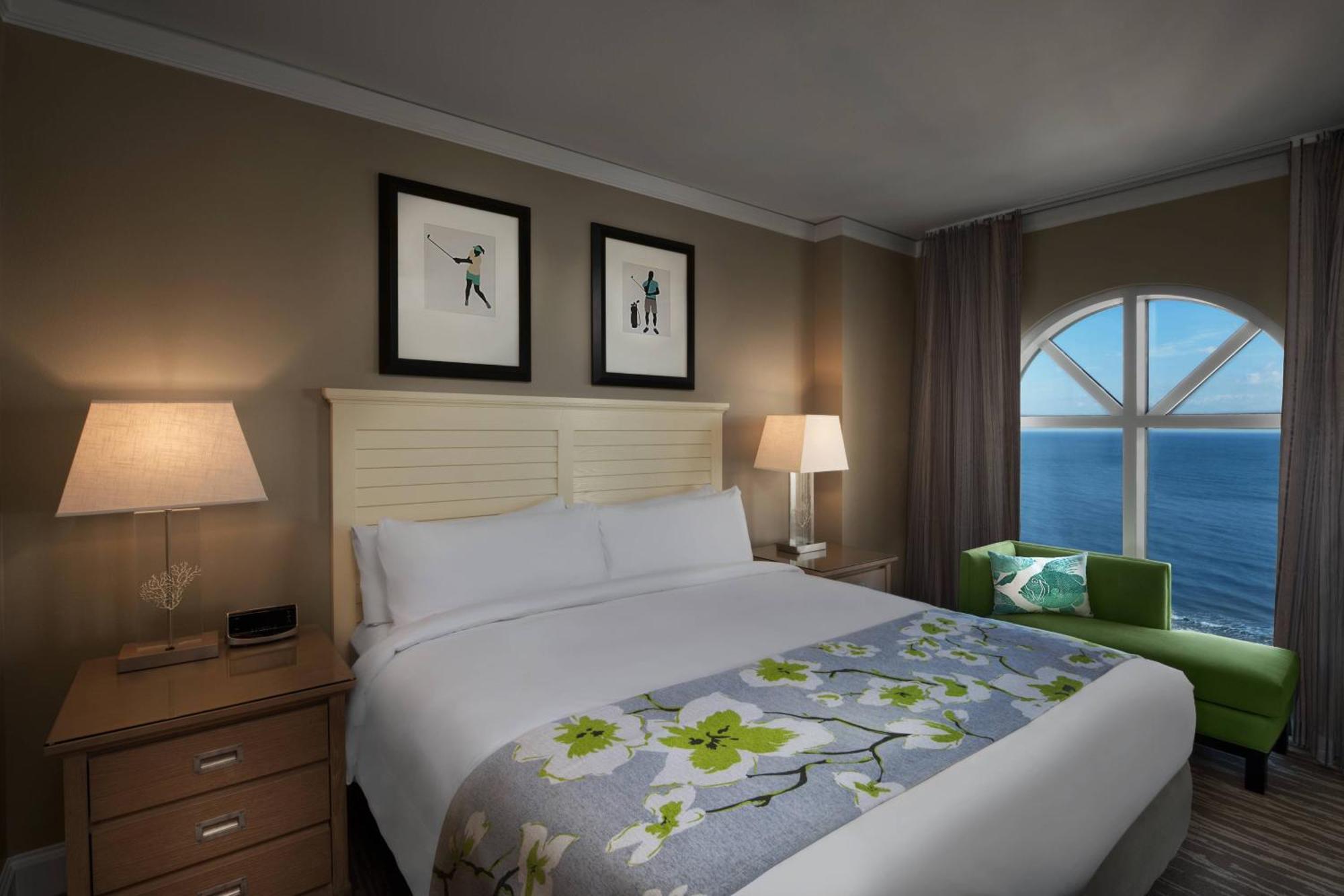 Two-Bedroom Oceanfront Villa Balcony Adapted Tub Mobility Accessible