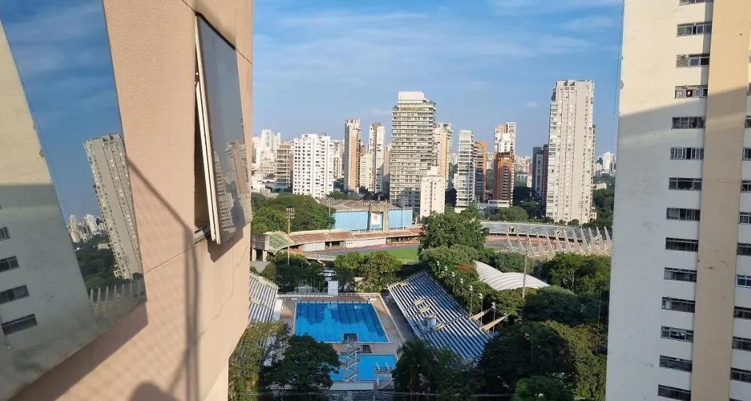 Flat moderno aconchegante mobiliado e com sacada Ibirapuera-1