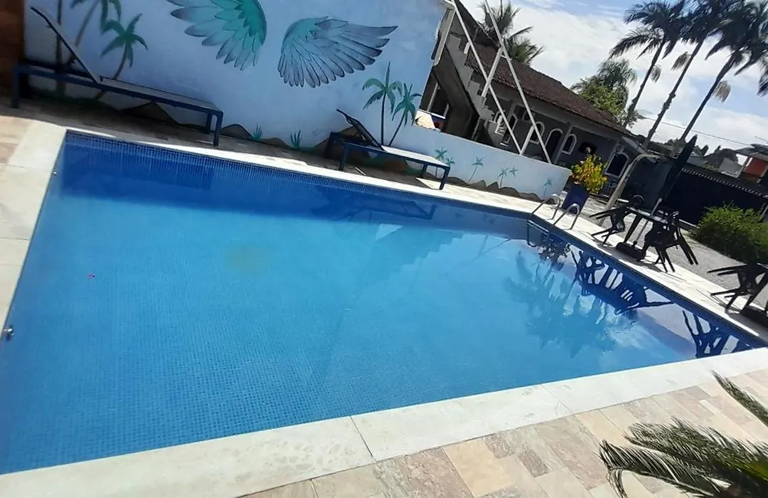 Pousada Sossego com piscina em Bertioga-1