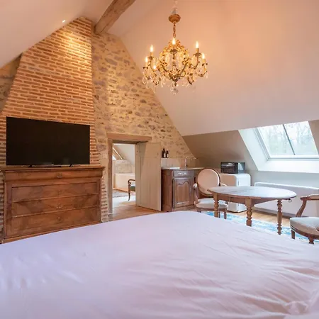 Les chambres de Charnay - Calme Charme Clim et Confort Piscine à 5 mn du péage-3