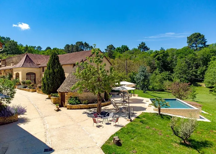 Aux Bories de Marquay, B&B avec piscine et SPA près de Sarlat